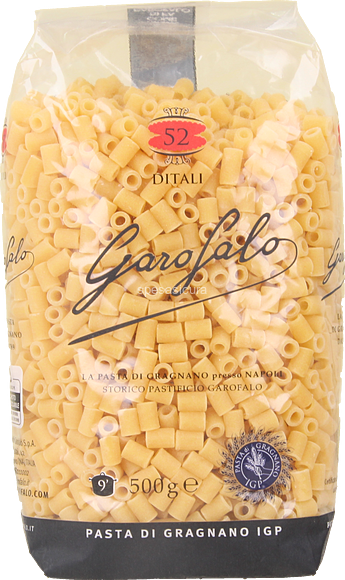 Garofalo Ditali 52 Pasta Di Gragnano Igp 500 G