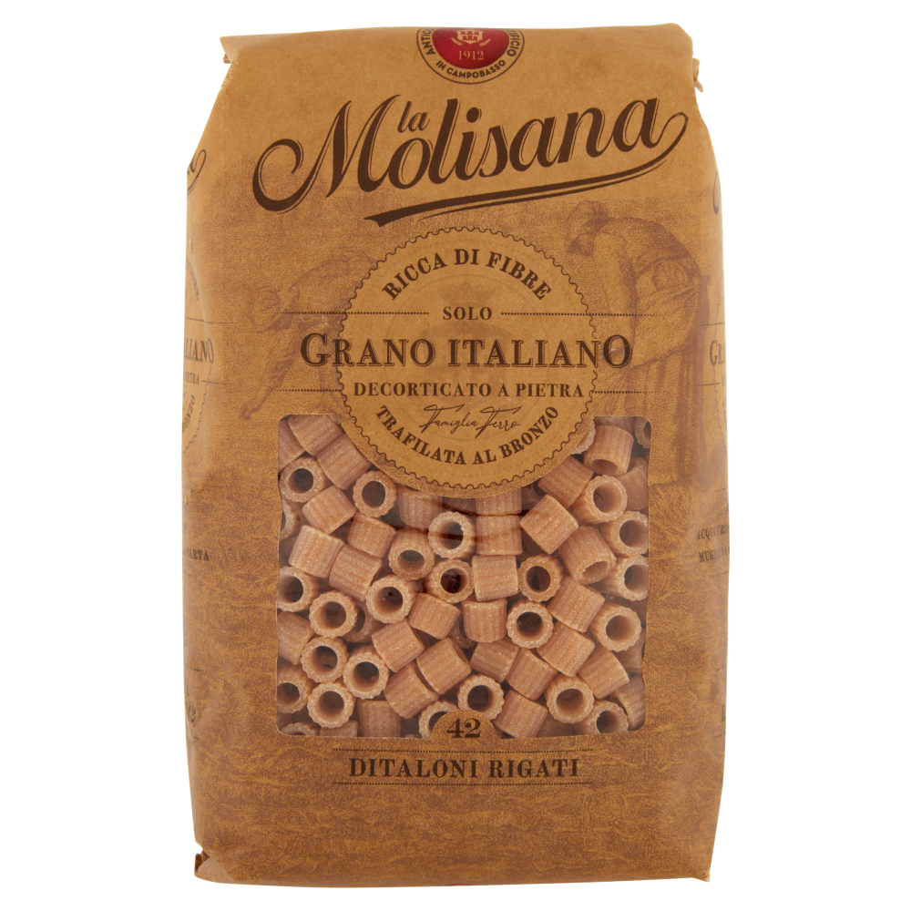 La Molisana Integrale 42 Ditaloni Rigati 500 G