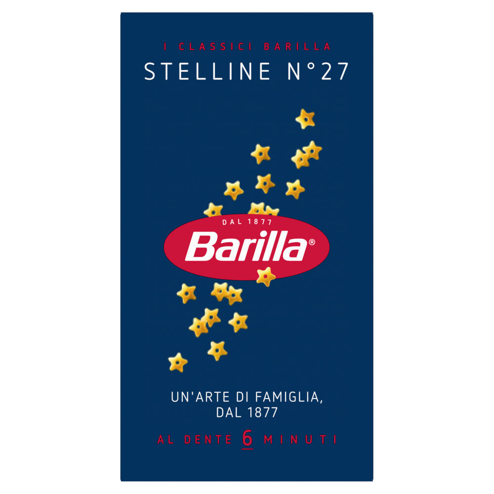 Barilla Pasta Stelline N 27 500G