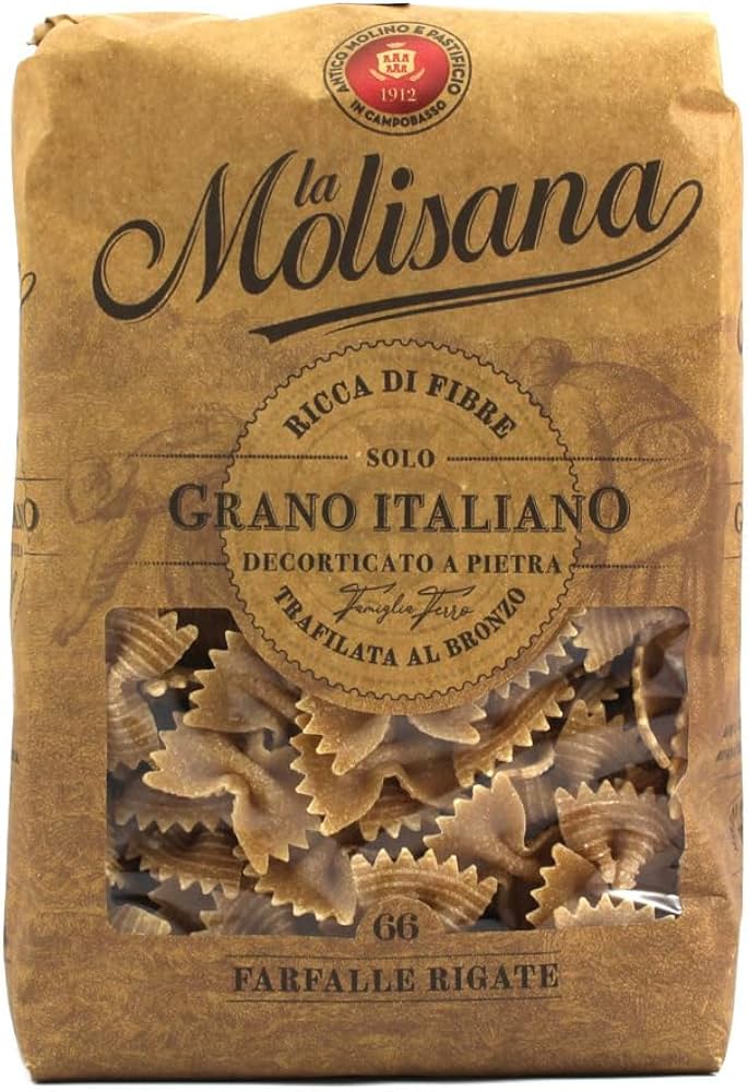 La Molisana Integrale 66 Farfalle Rigate 500 G