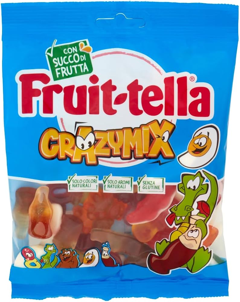 Fruit Tella Crazymix 175 G