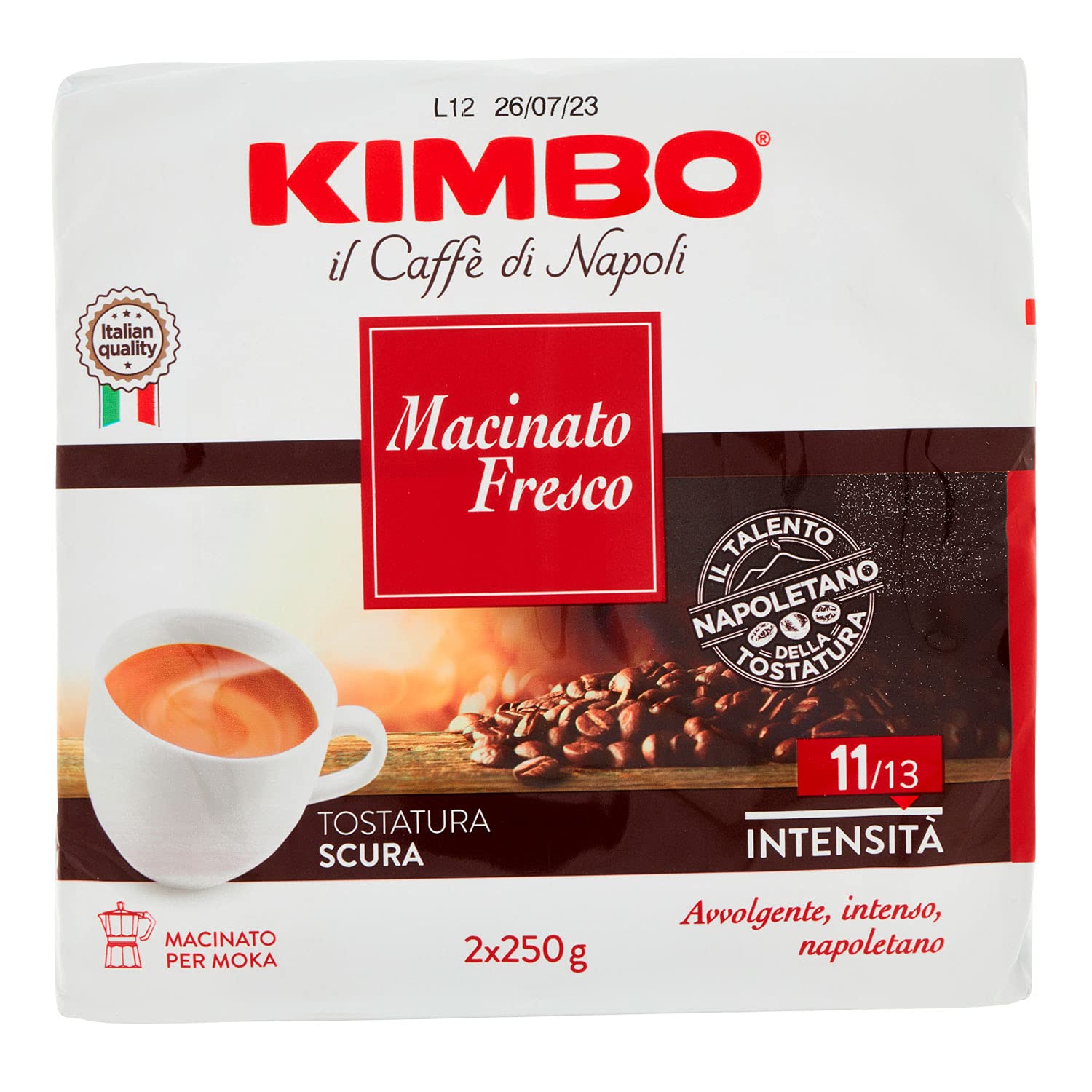 Kimbo Macinato Fresco 2 X 250 G