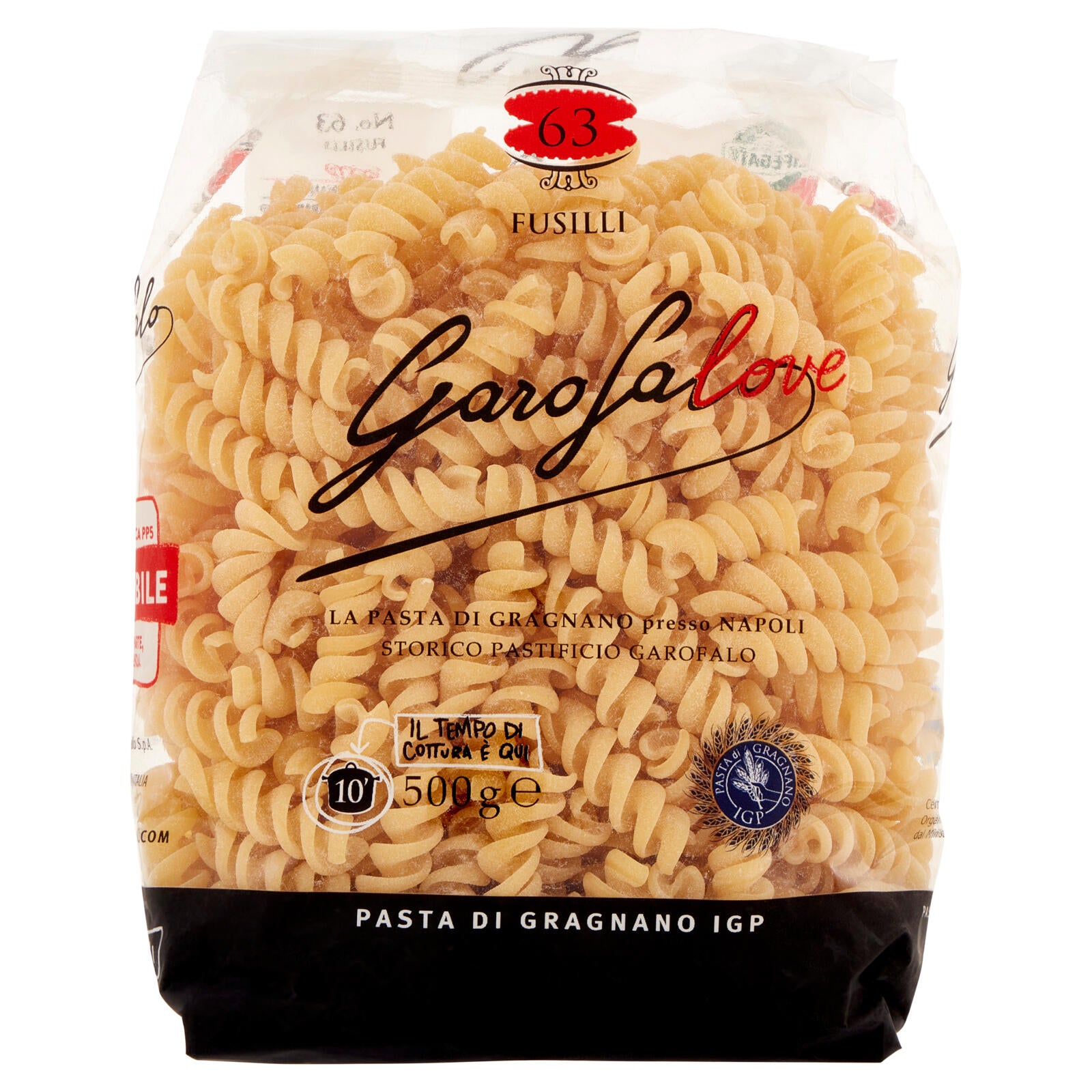 Garofalo Fusilli 63 Pasta Di Gragnano Igp 500 G