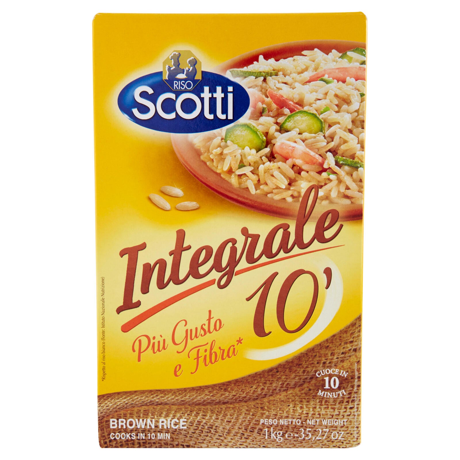Riso Scotti Integrale 10 Piu Gusto E Fibra* 1 Kg