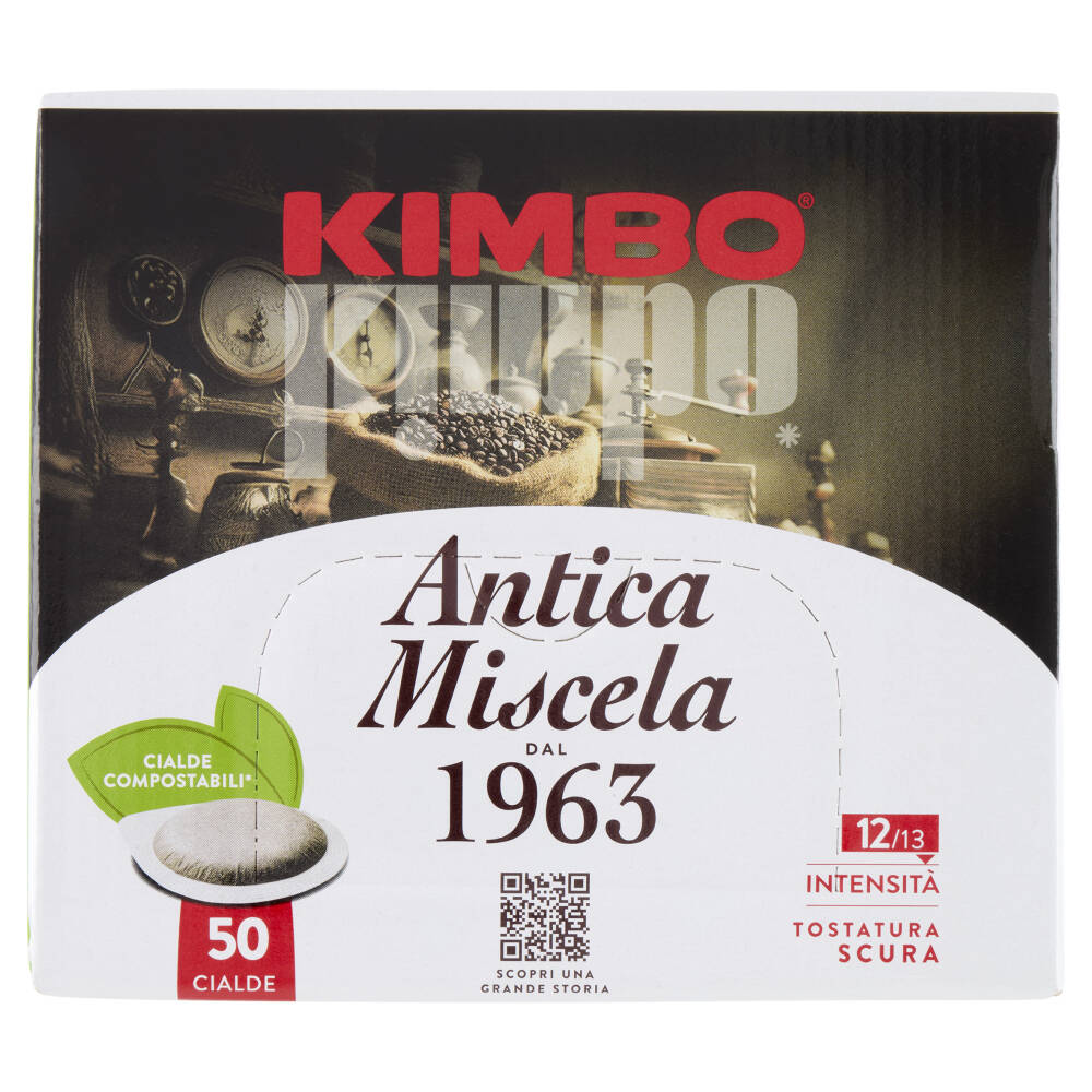 Kimbo Antica Miscela Dal 1963 Cialde Compostabili* 50 X 7 3 G