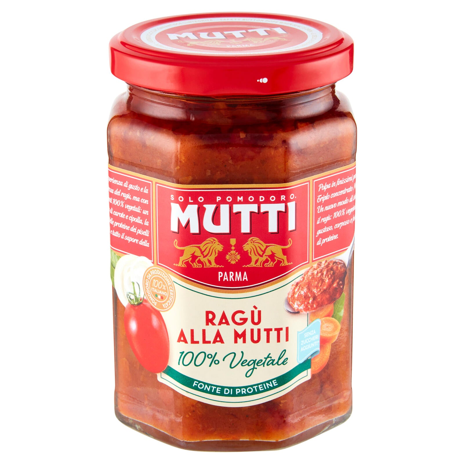 Mutti Ragu Alla Mutti 100 Vegetale 280 G