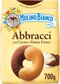 Mulino Bianco Abbracci Biscotti Con Cacao E Panna Fresca 350G