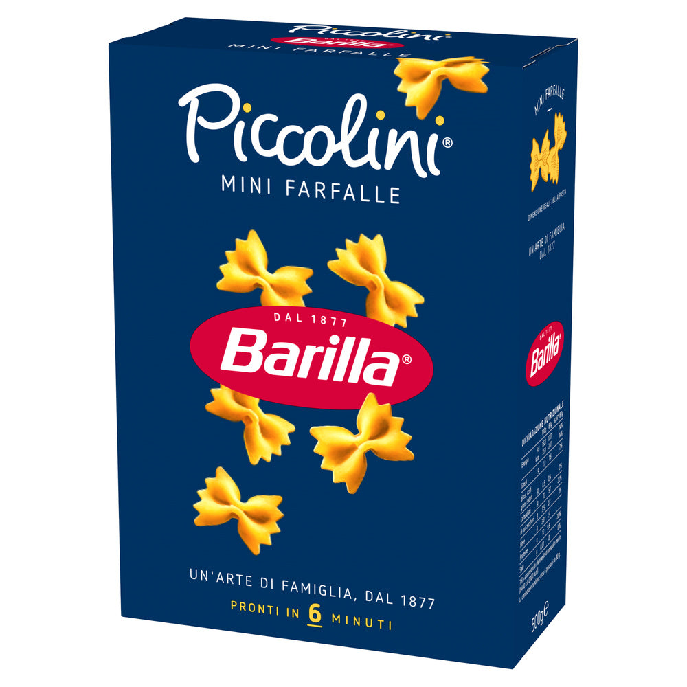 Barilla Pasta Piccolini Mini Farfalle 500G