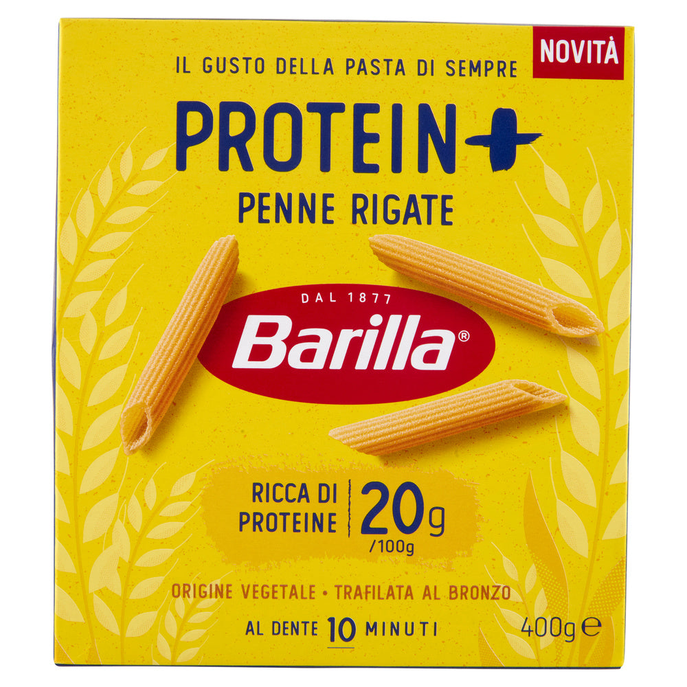 Barilla Protein+ Penne Rigate Pasta Ricca Di Proteine Di Origine Vegetale 400 G