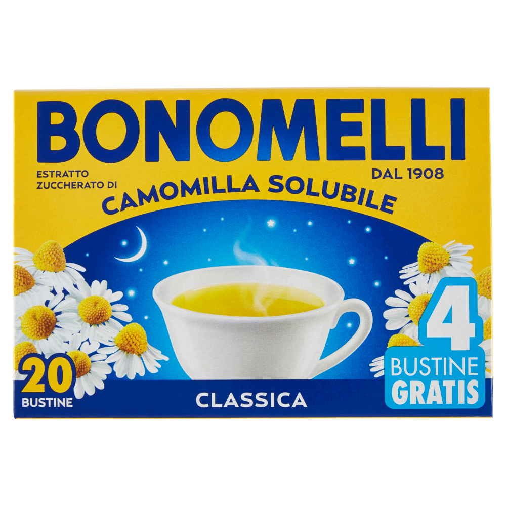 Bonomelli Estratto Zuccherato Di Camomilla Solubile Classica 20 X 5 G