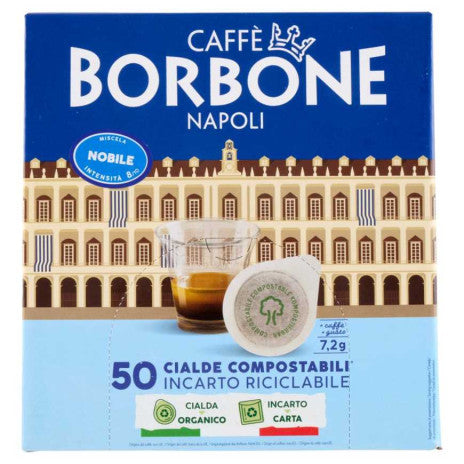 Caffe Borbone Miscela Nobile Cialde Compostabili* 50 X 7 2 G