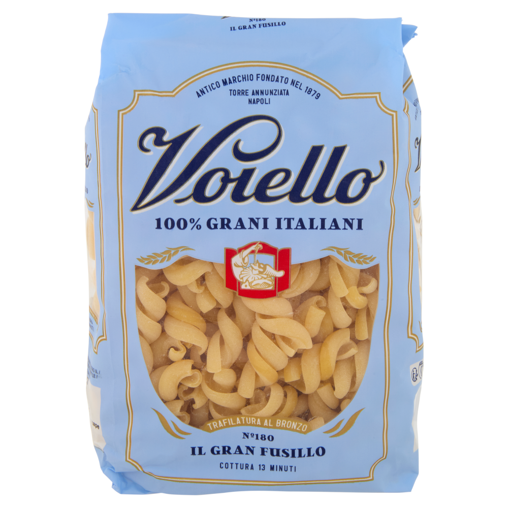 Voiello Pasta Il Granfusillo N180 Grani 100 Italiani Trafilata Bronzo 500G