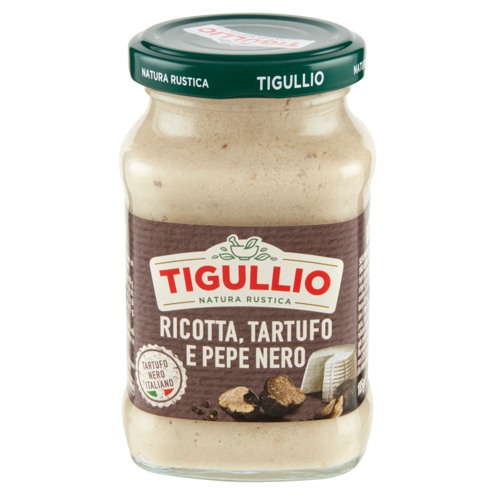 Tigullio Ricotta Tartufo E Pepe Nero 185 G