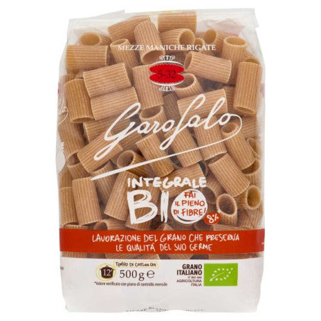 Garofalo Integrale Bio Mezze Maniche Rigate 5 32 500 G