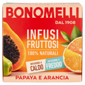 Bonomelli Infusi Fruttosi 100 Naturali Papaya E Arancia 12 Filtri 24 G
