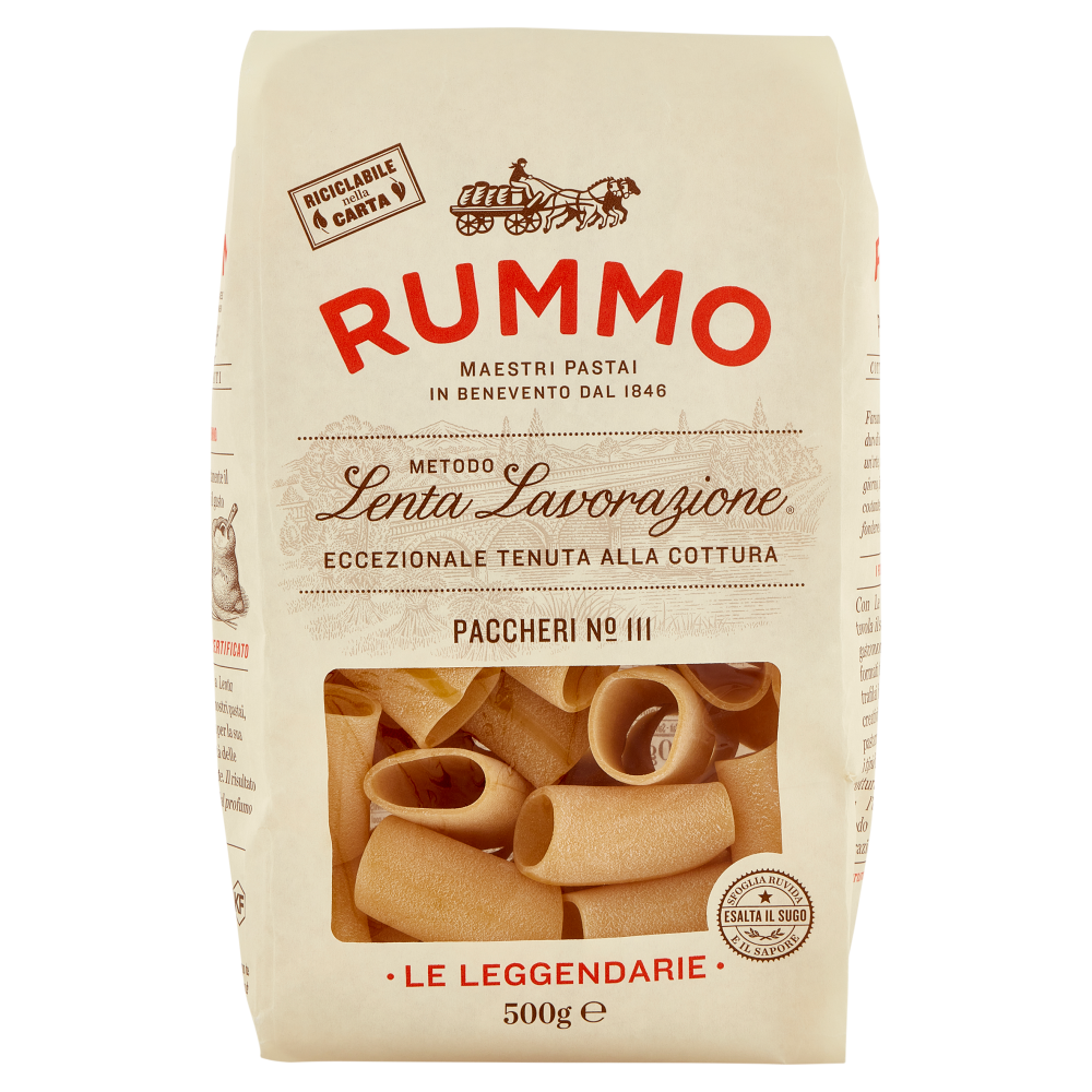 Rummo Le Leggendarie Paccheri N 111 500 G