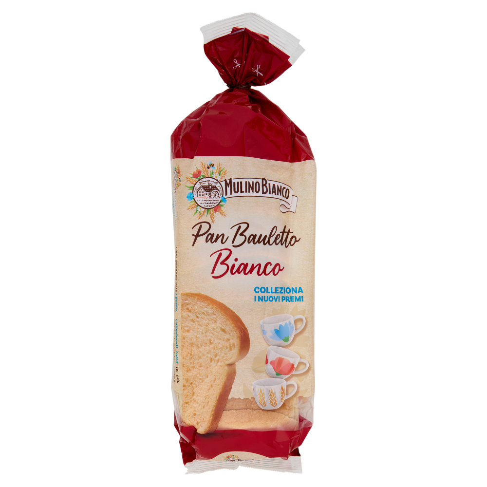 Mulino Bianco Pan Bauletto Bianco Pane Ideale Per Panini 400G
