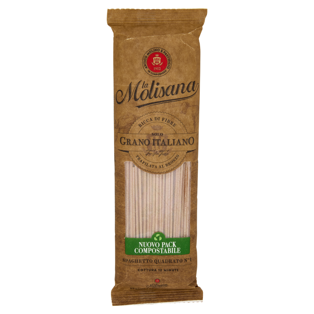 La Molisana 1 Spaghetto Quadrato Integrale 500 G