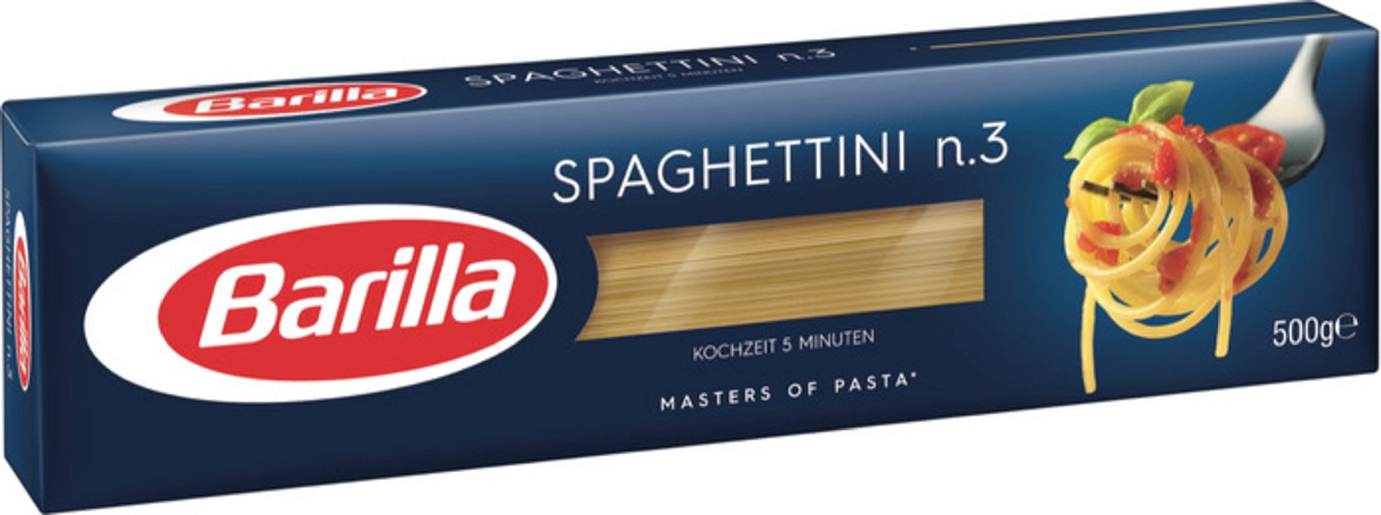 Barilla Pasta Spaghettini N 3 500G