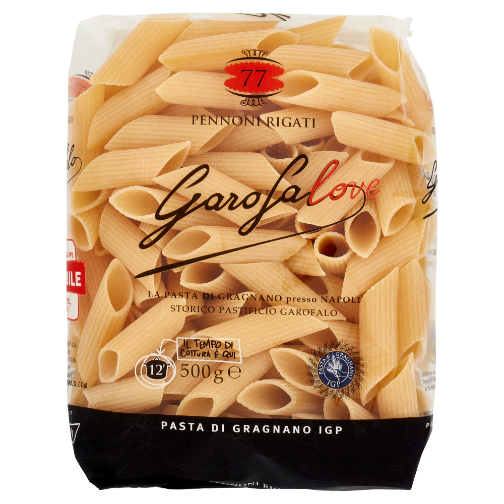 Garofalo Pennoni Rigati 77 Pasta Di Gragnano Igp 500 G