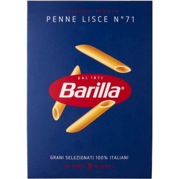 Barilla Pasta Penne Lisce N 71 500G