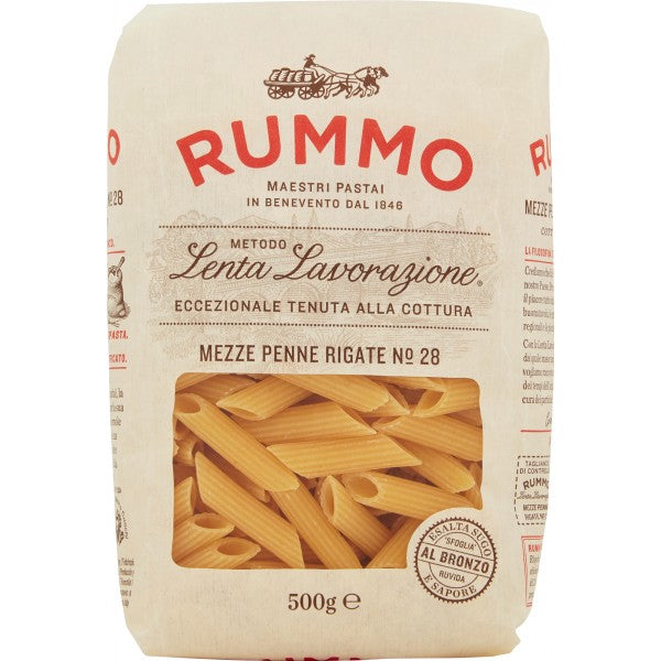 Rummo Mezze Penne Rigate N 28 500 G