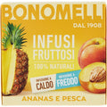 Bonomelli Infusi Fruttosi 100 Naturali Ananas E Pesca 12 Filtri 24 G
