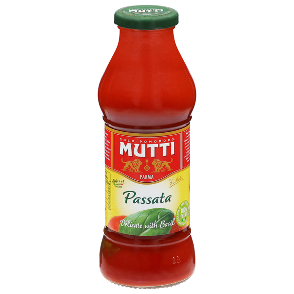Mutti Passata Mutti Di Pomodoro Al Basilico 700 G