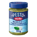Barilla Pesto Con Basilico E Mozzarella Di Bufala Campana Dop Condimento E Sugo Per Pasta 190 G