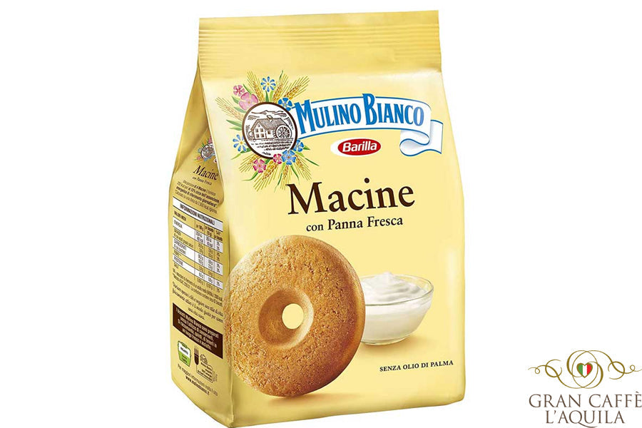Mulino Bianco Macine Biscotti Con Panna Fresca 350G
