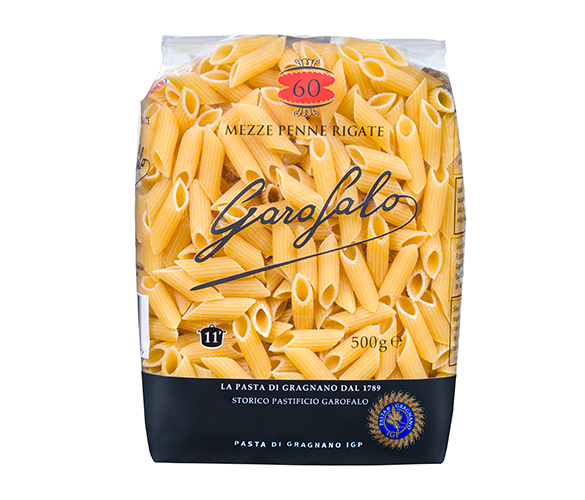 Garofalo Mezze Penne Rigate 60 Pasta Di Gragnano Igp 500 G