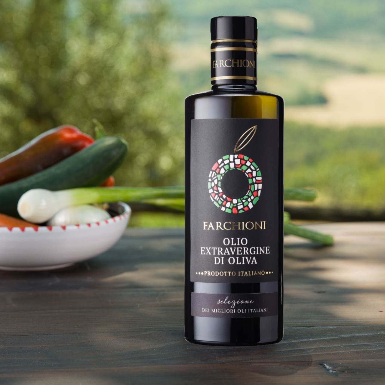 Farchioni Italiano Olio Extra Vergine Di Oliva 750 Ml